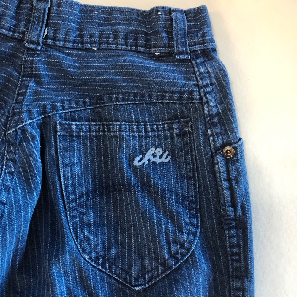 Vintage Chic by H.I.S. High Rise Pinstripe Jeans (appx 23”) - Picture 12 of 14